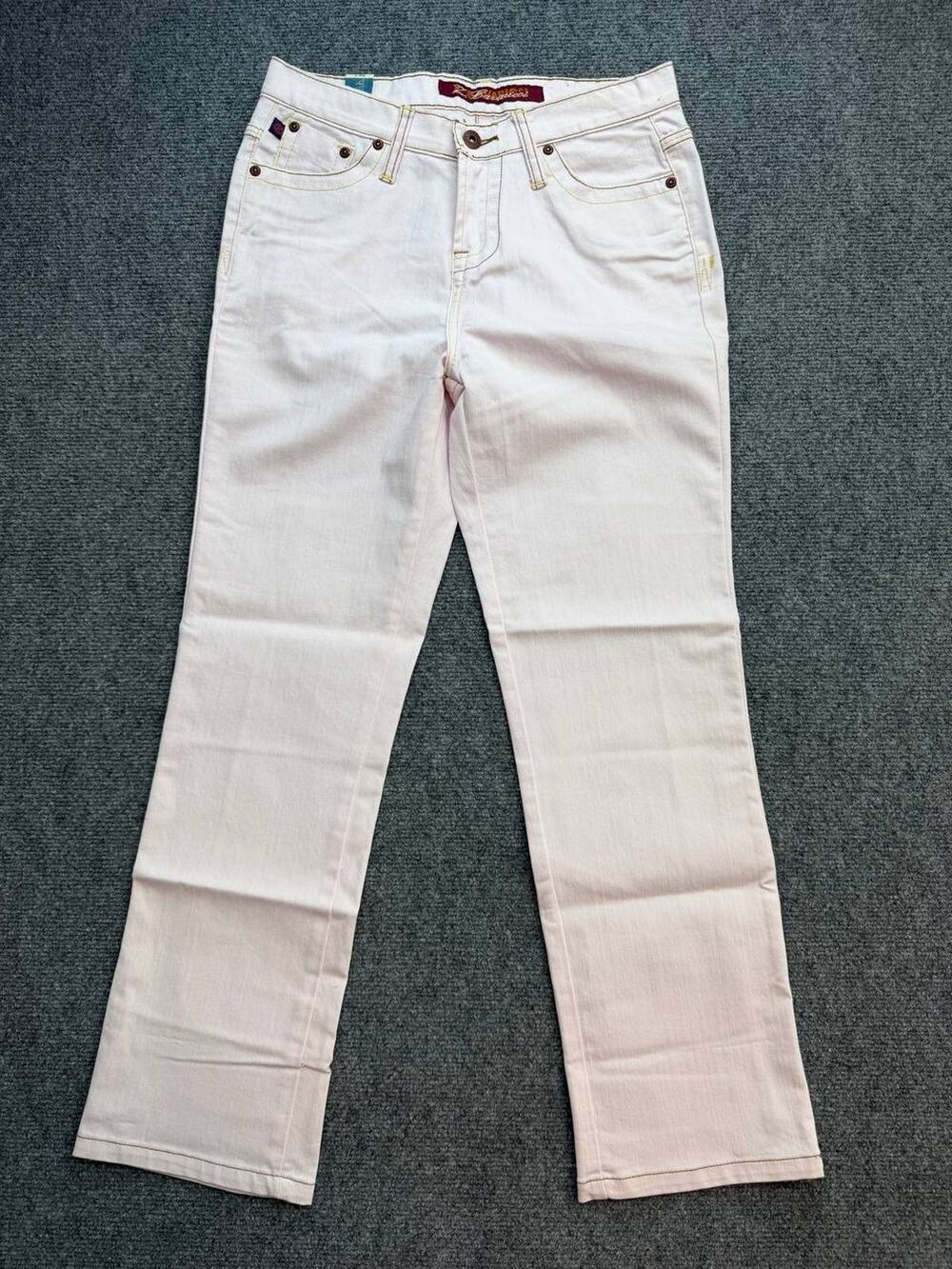 Vintage Y2K Z Cavaricci Women’s Bootcut Jeans Size 5 Blush Pink Denim
